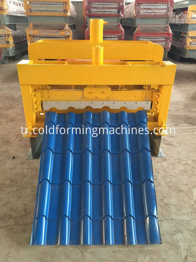 glazed tile roll forming machine